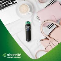 Nicorette®  Spray s príchuťou lesného ovocia 1 mg/dávka, orálny roztokový sprej