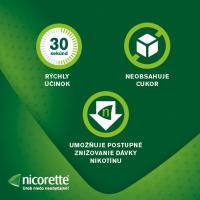 Nicorette®  Spray s príchuťou lesného ovocia 1 mg/dávka, orálny roztokový sprej