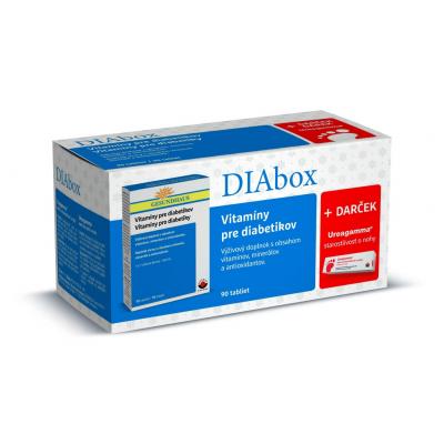 DIAbox Vitamíny pre diabetikov 90 tbl. + Darček Ureagamma