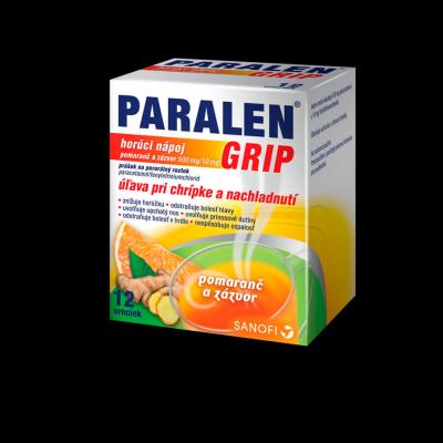 PARALEN GRIP horúci nápoj pomaranč a zázvor 500 mg/10 mg