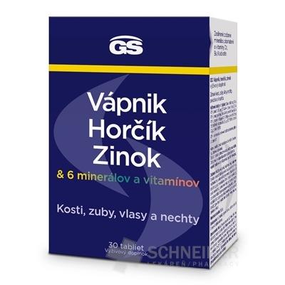 GS Vápnik, Horčík, Zinok