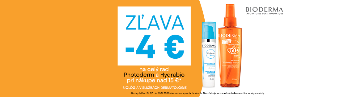 Bioderma zľava 4 €