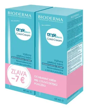 Bioderma ABCDerm Cold Cream 2x40ml