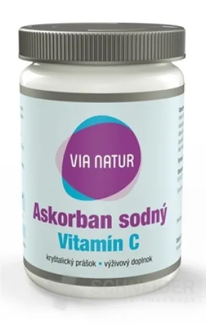 VIA NATUR Askorban sodný Vitamín C