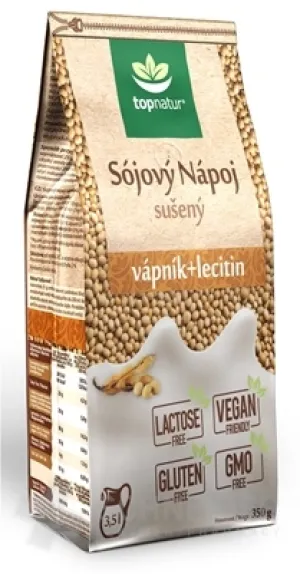topnatur SÓJOVÝ NÁPOJ vápník + lecitín