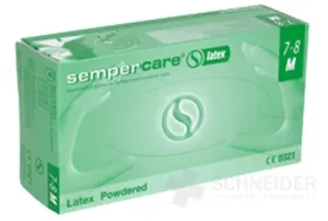 SEMPERCARE Vyšetrovacie rukavice latex