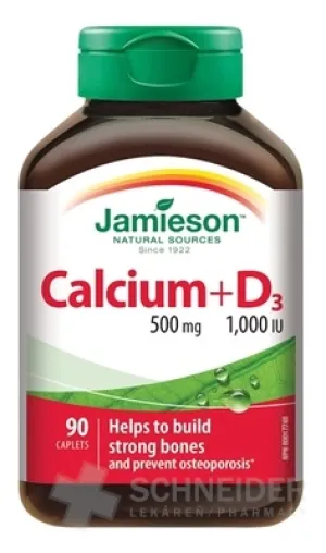 JAMIESON VÁPNIK S VITAMÍNOM D3