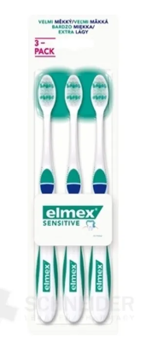 ELMEX SENSITIVE ZUBNÁ KEFKA 3-PACK