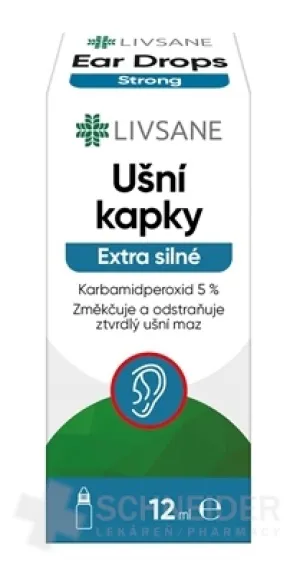 LIVSANE Ušné kvapky Extra Silné