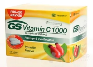 GS Vitamín C 1000 so šípkami
