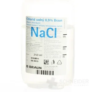 Chlorid sodný B. Braun 0,9 % infúzny roztok