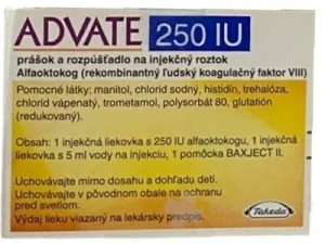 ADVATE 250 IU