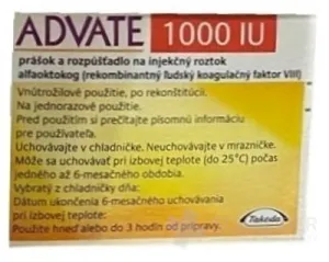 ADVATE 1000 IU