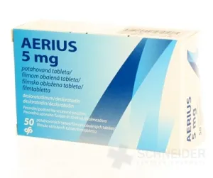Aerius 5 mg filmom obalené tablety