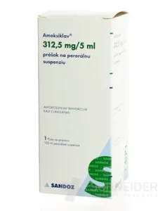 AMOKSIKLAV 312,5 mg/5 ml