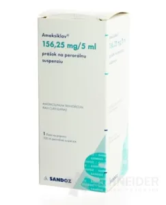 AMOKSIKLAV 156,25 mg/5 ml