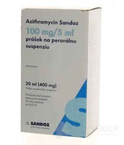 Azithromycin SANDOZ 100 mg/5 ml