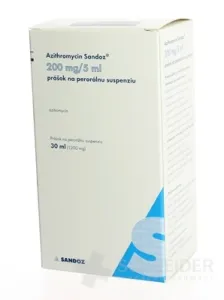 Azithromycin SANDOZ 200 mg/5 ml