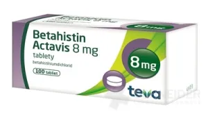 Betahistin Actavis 8 mg