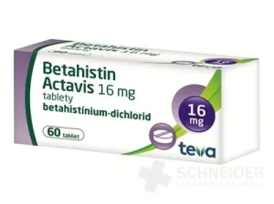 Betahistin Actavis 16 mg