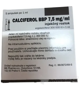 CALCIFEROL BBP 7,5 mg/ml