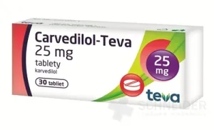 Carvedilol-Teva 25 mg