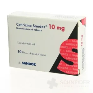 Cetirizine Sandoz 10 mg