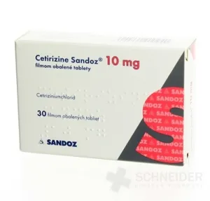 CETIRIZINE SANDOZ 10 mg