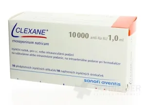 CLEXANE 10000 IU (100 mg)/1 ml