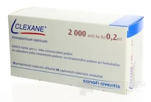 CLEXANE 2000 IU (20 mg)/0,2 ml