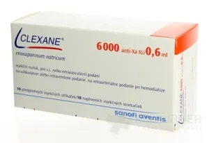 CLEXANE 6000 IU (60 mg)/0,6 ml