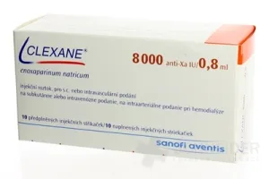 CLEXANE 8000 IU (80 mg)/0,8 ml