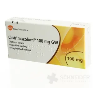 Clotrimazolum 100 mg GW