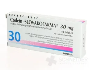 Codein-SLOVAKOFARMA 30 mg