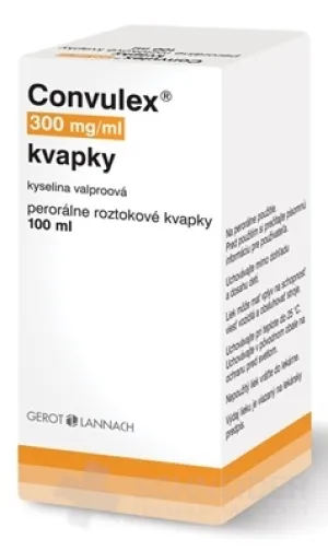 Convulex 300 mg/ml kvapky