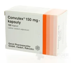 Convulex 150 mg mäkké kapsuly