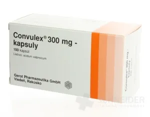 Convulex 300 mg mäkké kapsuly