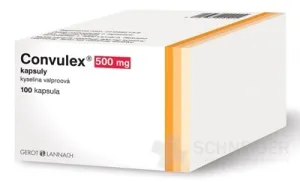 Convulex 500 mg mäkké kapsuly
