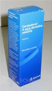 CURATODERM 4 µg/g dermálna emulzia