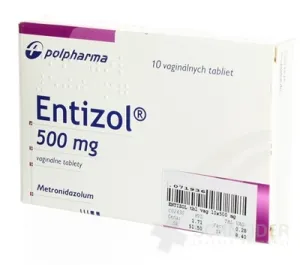 Entizol 500 mg vaginálne tablety