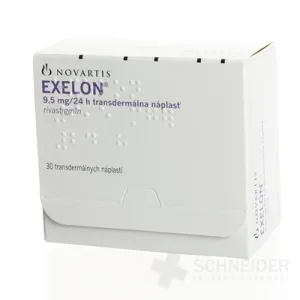 Exelon 9,5 mg/24 h transdermálna náplasť