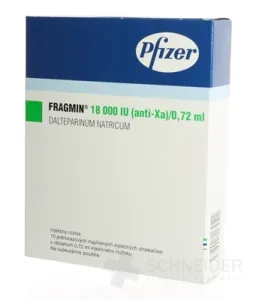 FRAGMIN 18000 IU (anti-Xa)/0,72 ml