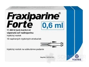 Fraxiparine Forte 11 400 IU (anti-Xa)/0,6 ml