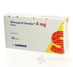 Glimepirid Sandoz 4 mg