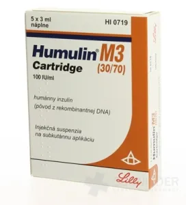 HUMULIN M3 (30/70) CARTRIDGE