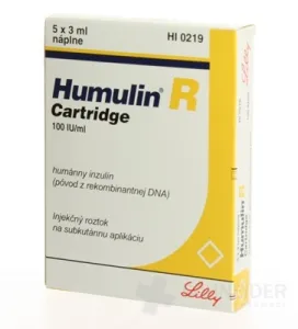 HUMULIN R CARTRIDGE