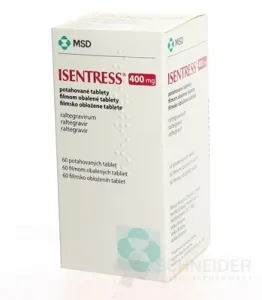 ISENTRESS 400 mg filmom obalené tablety