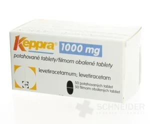 Keppra 1000 mg filmom obalené tablety