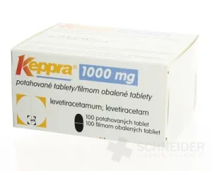 Keppra 1000 mg filmom obalené tablety