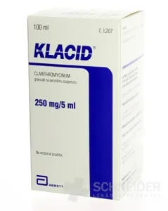 KLACID 250 mg/5 ml